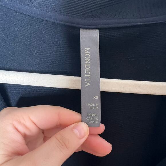 Mondetta Women's Black Full-Zip Activewear Size XS - Picture 4 of 5